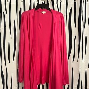 Zenana cardigan hot pink - worn once